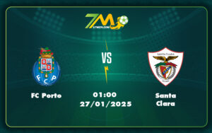 Fc Porto Santa Clara 27 01 Vdqg Bo Dao Nha 1 - Nhận Định Soi Kèo Fc Porto Vs Santa Clara Chủ Nhà Lấn Lướt Nhưng Khó Thắng Đậm